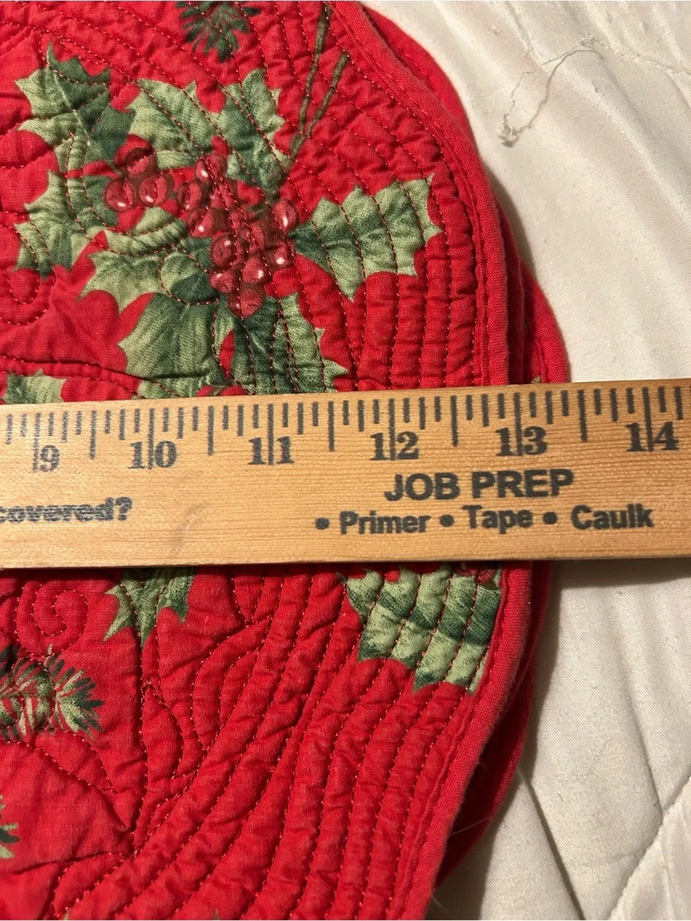 None set quilted
